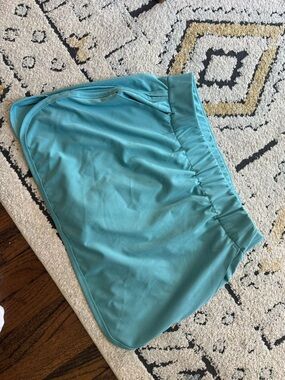 Columbia Teal Athletic Skirt with Built-In Shorts